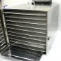 10 Tray Food Dehydrator Stainless Fruit Jerky Dryer Blower Commercial 1000W