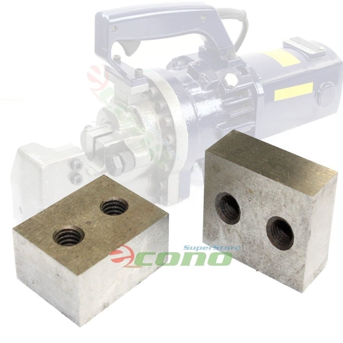 1 Pair Cutter Blades for Electric Hydraulic Rebar Cutter 1" ( #8)