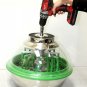 Clean Cut leaf Trimmer Pro16" Stainless Bowl Trim Bud Flower Twigs Spin Trimmers