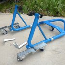 Motorcycle Sport Bike ATV Stand Front Rear Wheel Stand Combo Swing Arm Lift