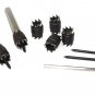 Rotary 9pc Spot Weld Cutter Drill 3/8" Double Side Cut 2 packs & Extra 4 Cutters