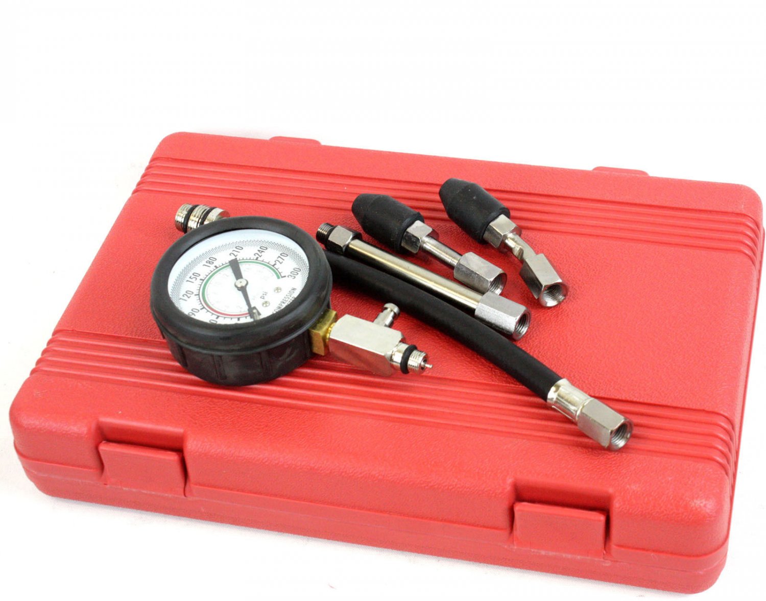 Quick Cylinder Compression Pressure Tester Tuner For Most Vehicles Test Auto