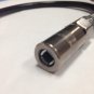 12" Flexible Extension Grease Gun Hose Hard Reach Area 4500PSI 1/8" NPT Thread