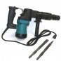 3000BPM 1-1/2" Electric Demolition Jack Hammer Concrete Breaker W/Chisels Bits