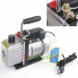 2.5CFM AC A/C ELECTRIC ROTARY VANE DEEP Air Vacuum Pump For R134A & R12/R22 NEW