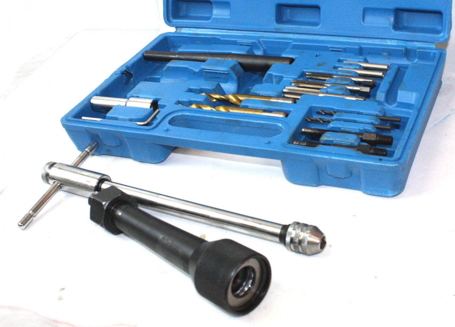 Damaged Glow Plug Removal Remover Tool Set Kit Thread Repair Audi VW Mercedes