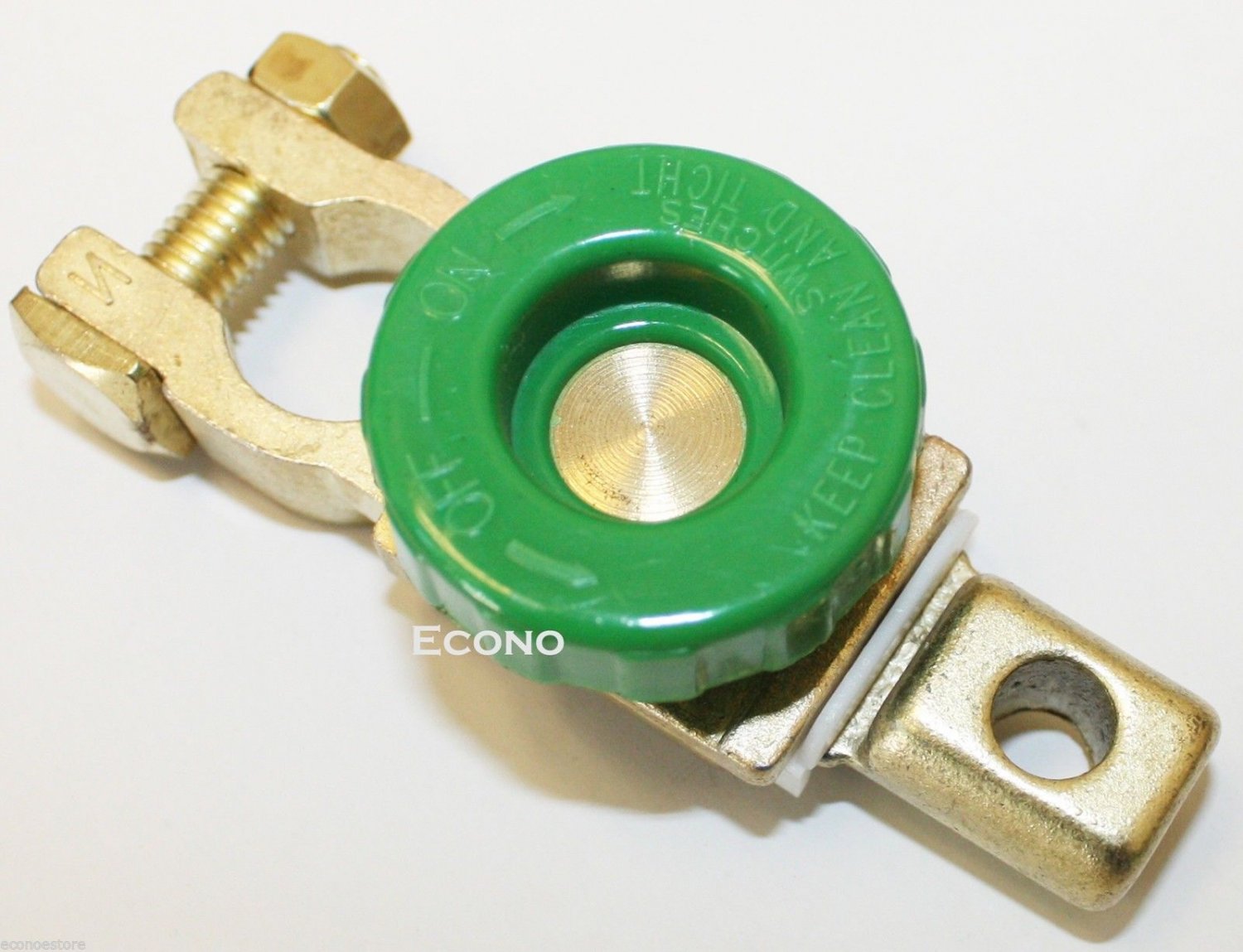 Auto Battery Terminal Disconnect Switch Link Brass Universal Fit All Batteries