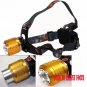 Rechargeable 10000Lm T6 LED Head Lamp Green White Light 4 Hydroponic Room
