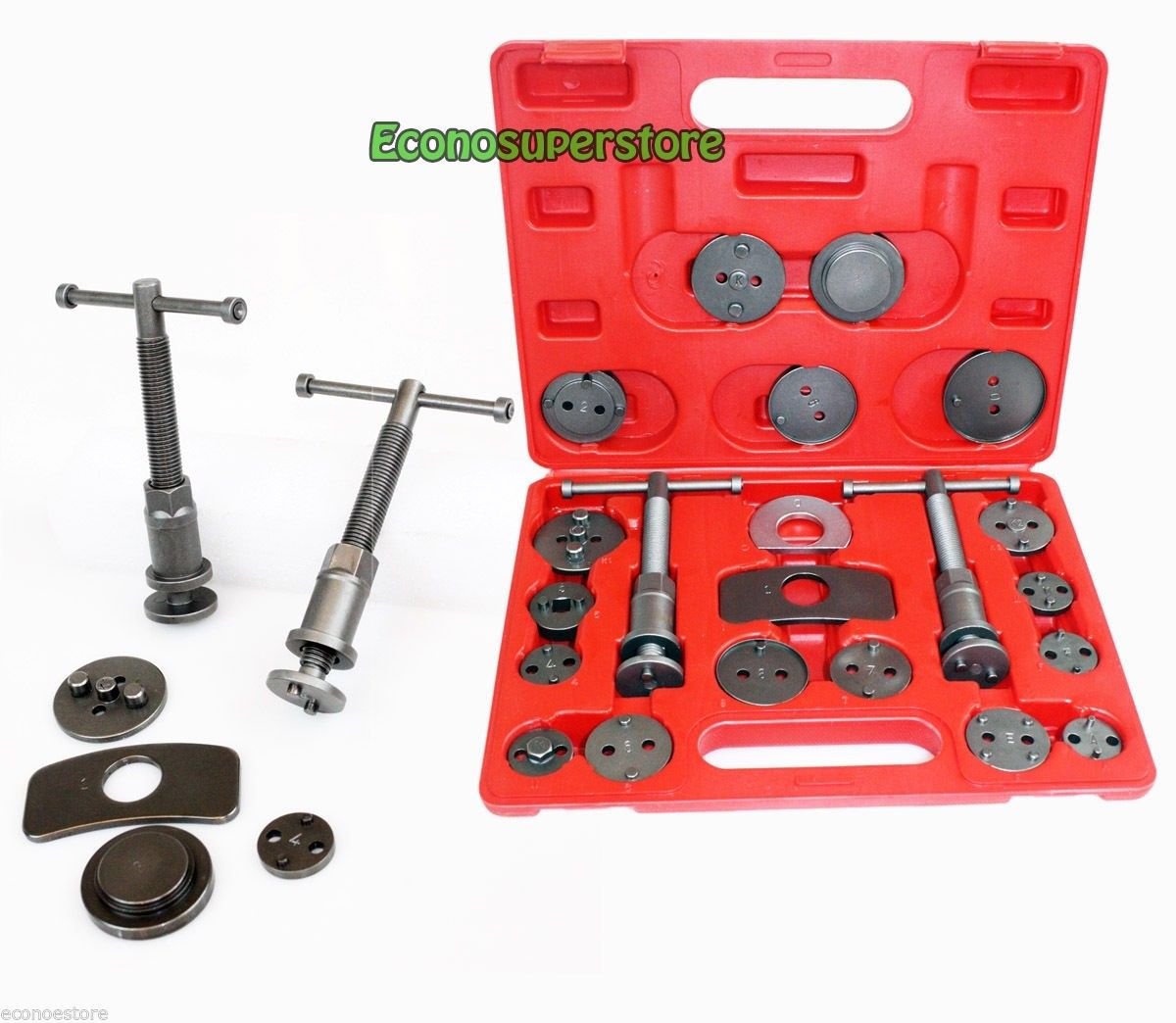 21PC Disc Brake Caliper Wind Back Tool 4WD Right & Left Hand Spindle 4 GM FORD