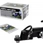 Off Road ATV Receiver Trailer Hitch 2" 3 Way Ball Tow Hook Utility Lawn Tractor
