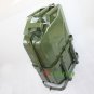 5 Gallon 20L Jerry Can Gas Fuel Steel Tank Green W/ Mounting Bracket Holder NATO