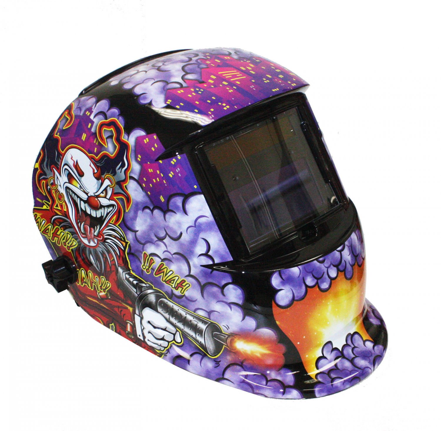 AUTO DARKENING WELDING HELMET MASK MIG ARC TIG WELDER JOKER STYLE