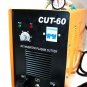 60 Amp 220V Digital Inverter DC Air Plasma Cutter 23mm Cut Machine CUT60 W/Gauge