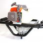 63cc One Man Gas 2.5HP Post Fence Hole Earth Auger Machine w/6" x 33" Drill Bit