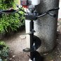 Two Man 71cc Gas Post Earth Planting Ice Hole Digger Driller W/12" 10" 4" Bits