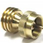 BBQ Grill Conversion Brass Adapter For Saver 1lb Propane Bottle Tank Refill