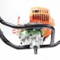 2.3 HP 52cc One Man Gas Post Hole Digger Earth Driller w/2 auger Bits 10" and 6"