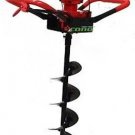 One Man 52cc 2HP Gas Post Fence Planting Hole Digger w/ 200mm Drill Auger Bit