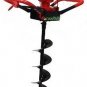 One Man 52cc 2HP Gas Post Fence Planting Hole Digger w/ 200mm Drill Auger Bit