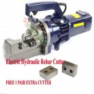Electric Hydraulic Rebar Cutter 1" ( #8) Heavy Duty Cutting FREE TWO EXTRA BLADE