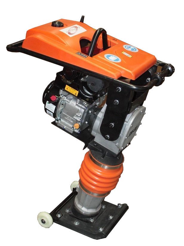 6.5HP Gas Jumping Jack Rammer Tamper Tamping Plate Compactor Recoil Starter