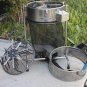 110V 3 Speed Motorize Stainless Leaf Bud Trimmer Spin Cut Trim Reaper w/ 3 Blade