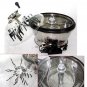 Electric 19" Hydroponic Stainless Pro Bowl Trimmer Leaf Bud Trim Reaper Cutter