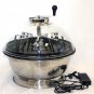 24" Hydroponic Spin Bowl Trimmer Electric Hand Spin Reaper Bud Flower Plants
