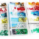 360PC Assorted Car Fuse Mini Low Profile Set  For Trucks Automotive Color Coded