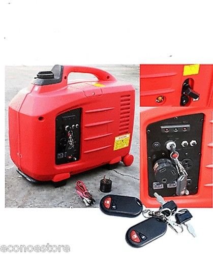 2700W REMOTE KEY START DIGITAL INVERTER RV GAS GENERATOR W/ EPA & CARB APPROVED