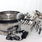 Motorize Spin Twisted Trimmers Pro 19" Bowl Leaf Plant Bud Hydroponic Trimmer