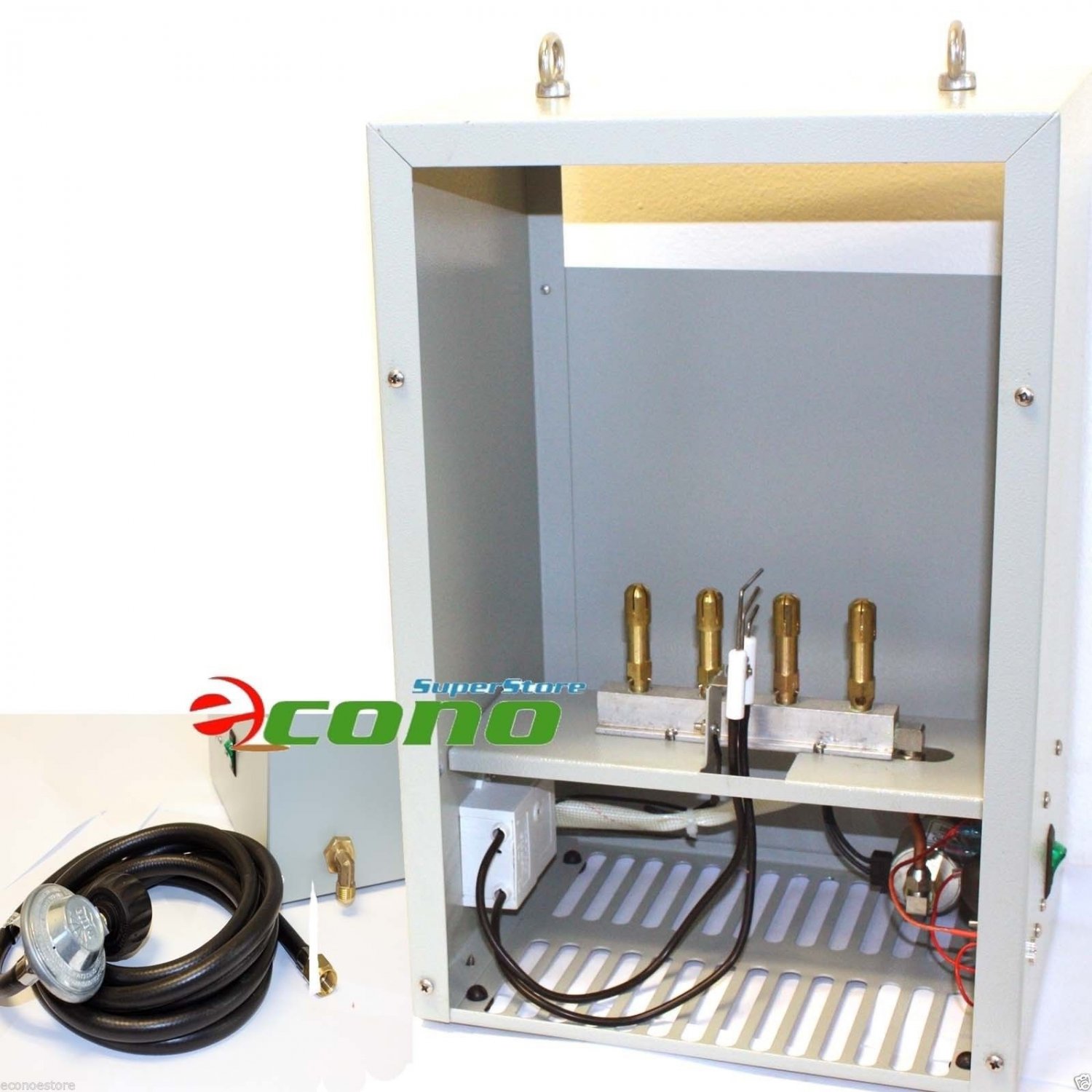 Auto Piloting Hydroponic Greenhouse CO2 Generator LP GAS 4 Burner 11,176BTU