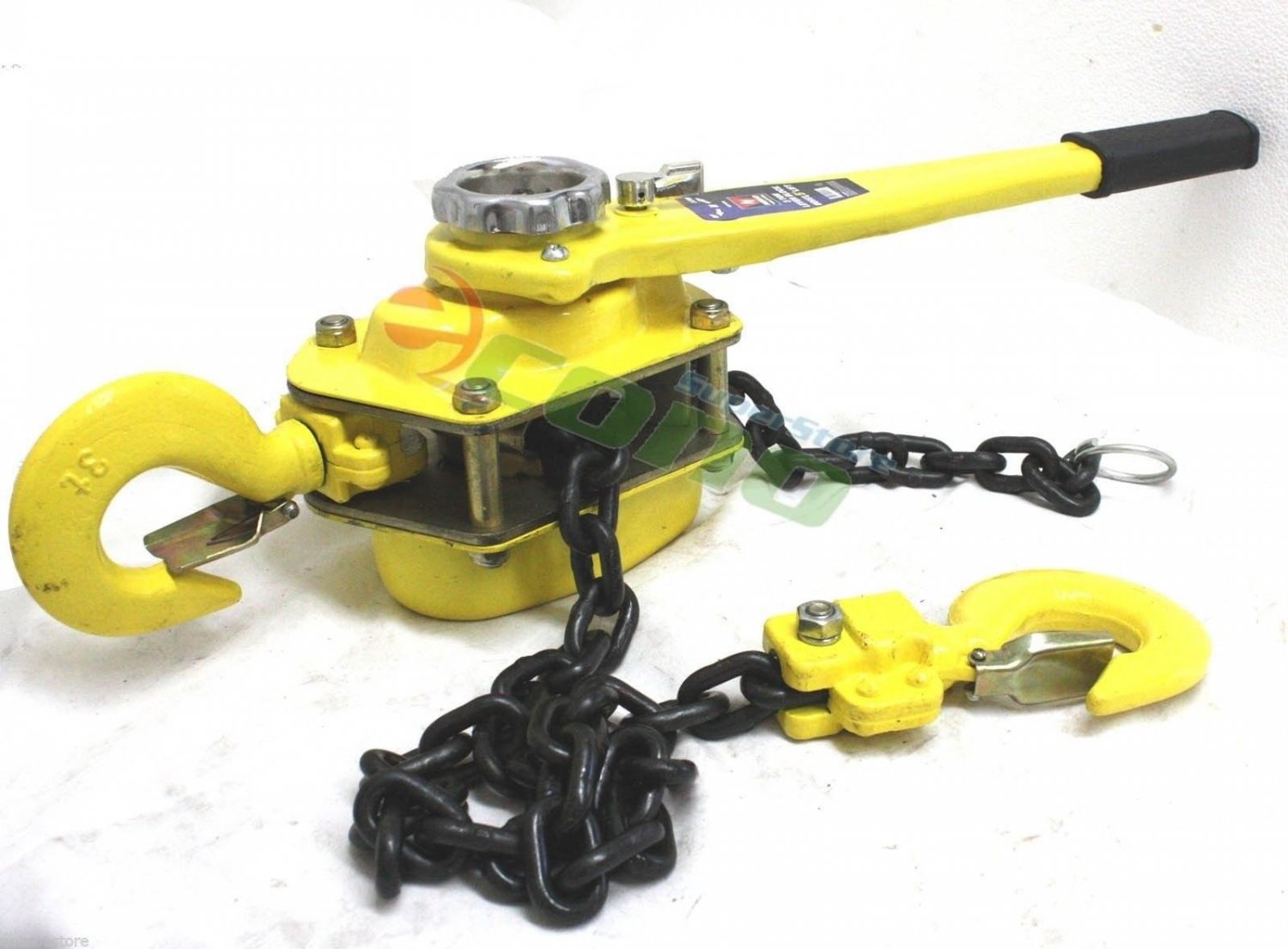 NEW 6 TON 5 FT RATCHETING LEVER BLOCK CHAIN HOIST COME ALONG PULLER PULLEY