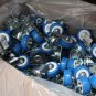 Lot 100pc 2" Caster Wheels Swivel Plate Blue Polyurethane Wheel PU Steel Bearing