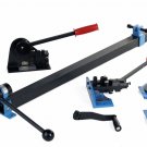 Steel Metal Fabrication Kit Shear Punch Screwing Spiral Riveting Bending Rolling