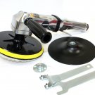 7" Stainless Pneumatic Air Angle Polisher Buffer Variable Speed 1,500-2,600 RPM