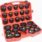 30pcs Oil Filter Cap Wrench Cup Socket Tool Set Mercedes BMW VW Audi Volvo Ford