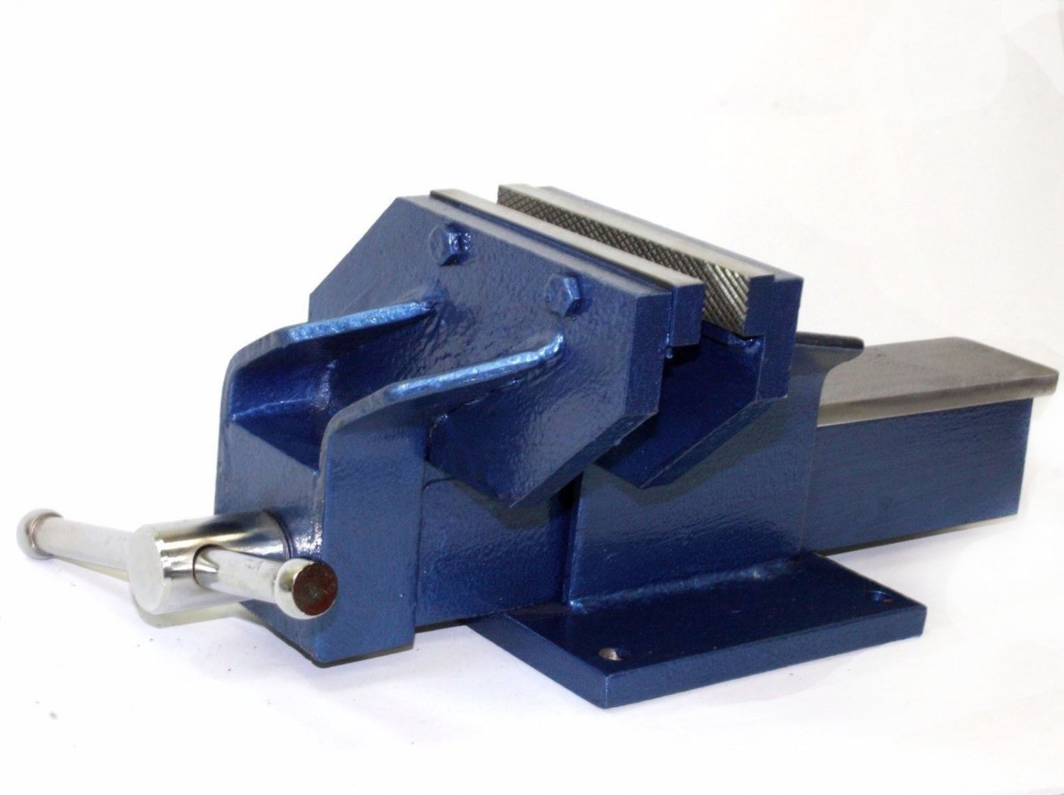 Offset 6" Utility Work Shop Bench Vise HD Jaw Width 6 inch Max openig 7-1/2"