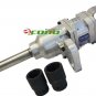 1900 Ft-lbs 1" Air Impact Wrench Gun Long Shank Commercial Truck w /2 Sockets