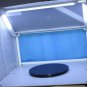 Portable Hobby Art Airbrush Paint Spray Booth Kit W/ Exhaust Filter & LED Light