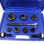 6 Dies Knockout Hole Punch Driver Kit Manual Ratchet Hole Punch Home tools