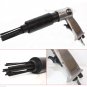 Lot TWO Air Needle Scaler Pistol Grip Remove Slag Rust Deburring 19 Needles