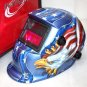 MIG-130 Flux Core Auto Wire Welder Machine w/Cooling & US Eagle Welding Helmet