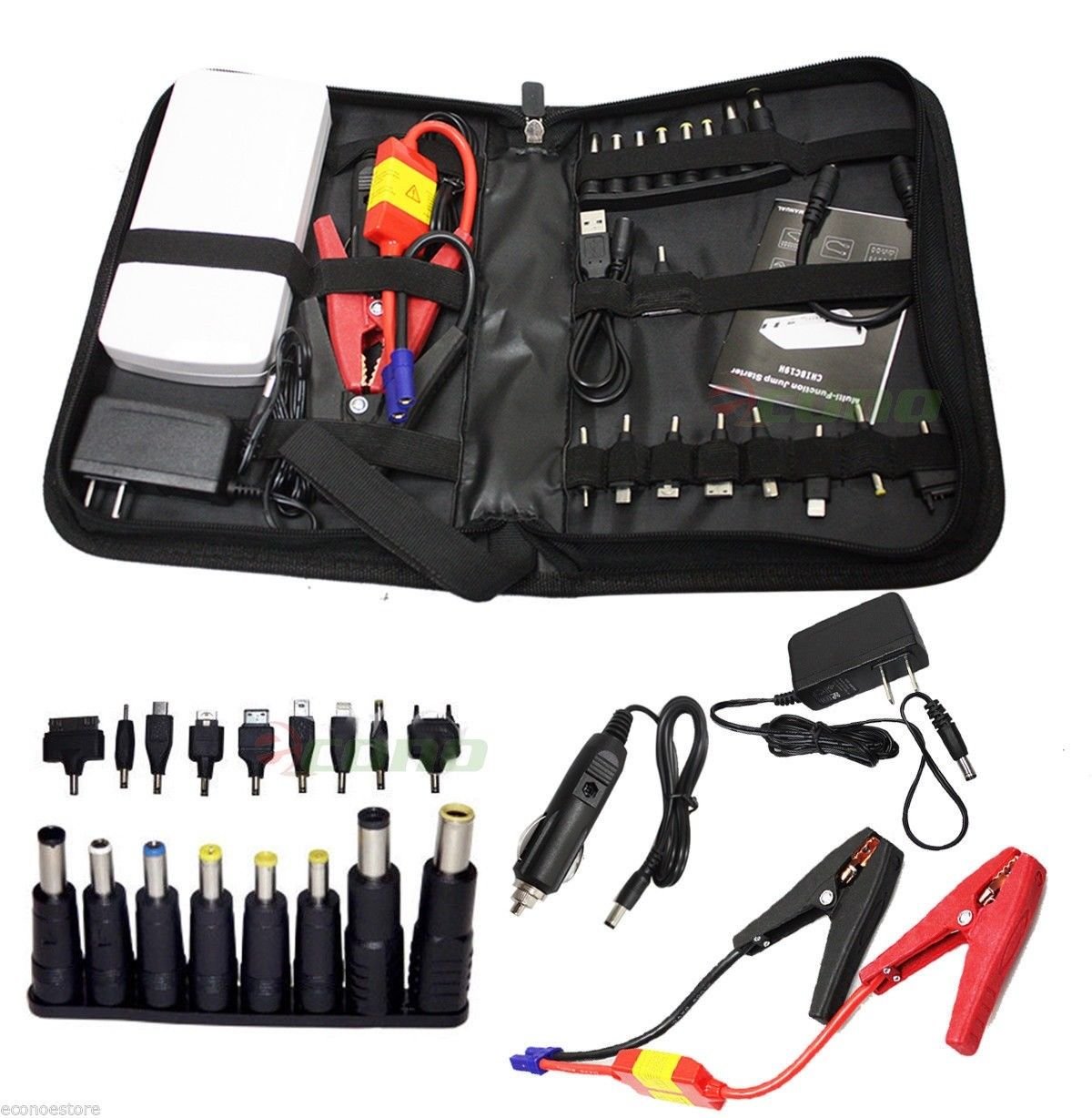 Pocket Personal Power Supply Jump Starter Multi Function Jump Starter 12V Charge