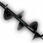 49cc 2.3HP Gas Powered Earth Post Hole Ice Digger w/250mm x 30" Earth Auger Bit
