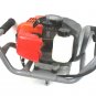 49cc 2.3HP Gas Powered Earth Post Hole Ice Digger w/250mm x 30" Earth Auger Bit
