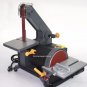 UL 1" x 30" Belt & 5" Disc Sander Bench Top Wood Sanding Woodworking 1/3HP