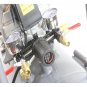 PORTABLE 3.5 HP 10 GALLON HOTDOG TANK AIR COMPRESSOR w/CONTINENTAL 50ft HOSE