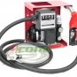 AC 110V Diesel Fuel Refill Pump Mechanical Meter Fueling W/Automatic Nozzle Hose