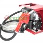 AC 110V Diesel Fuel Refill Pump Mechanical Meter Fueling W/Automatic Nozzle Hose